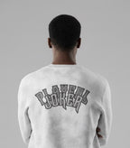 Dirty Washed Boxy Fleeced Sweatshirt
