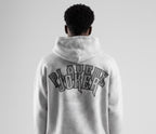 Dirty Washed Zip-Up Fleece Hoodie
