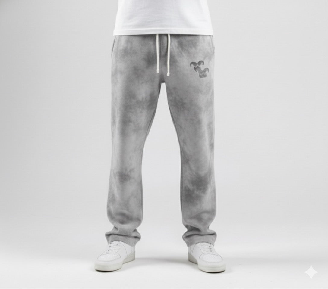 Dirty Washed Fleece Sweatpants