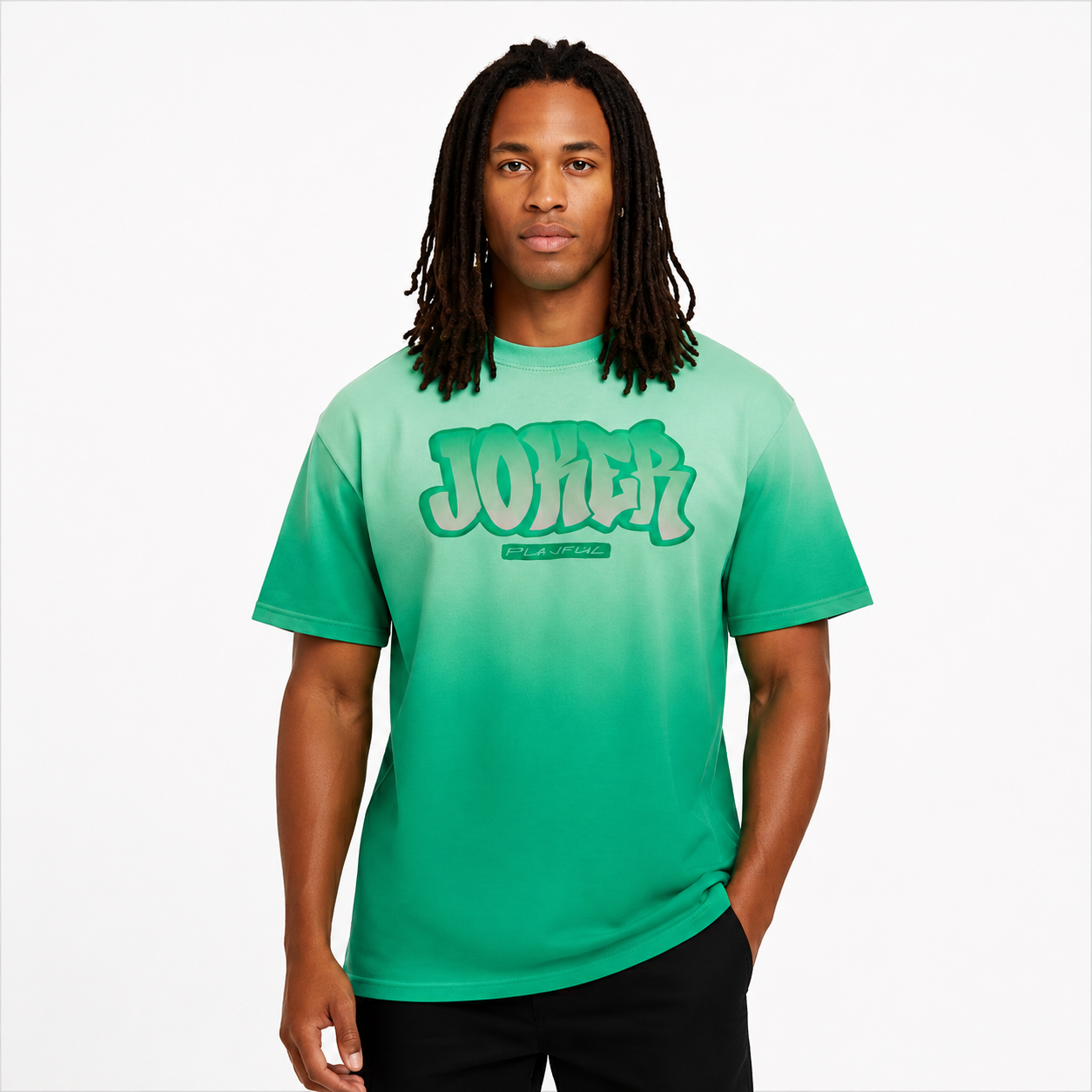 Sun Fade Raw Edge T-Shirt
