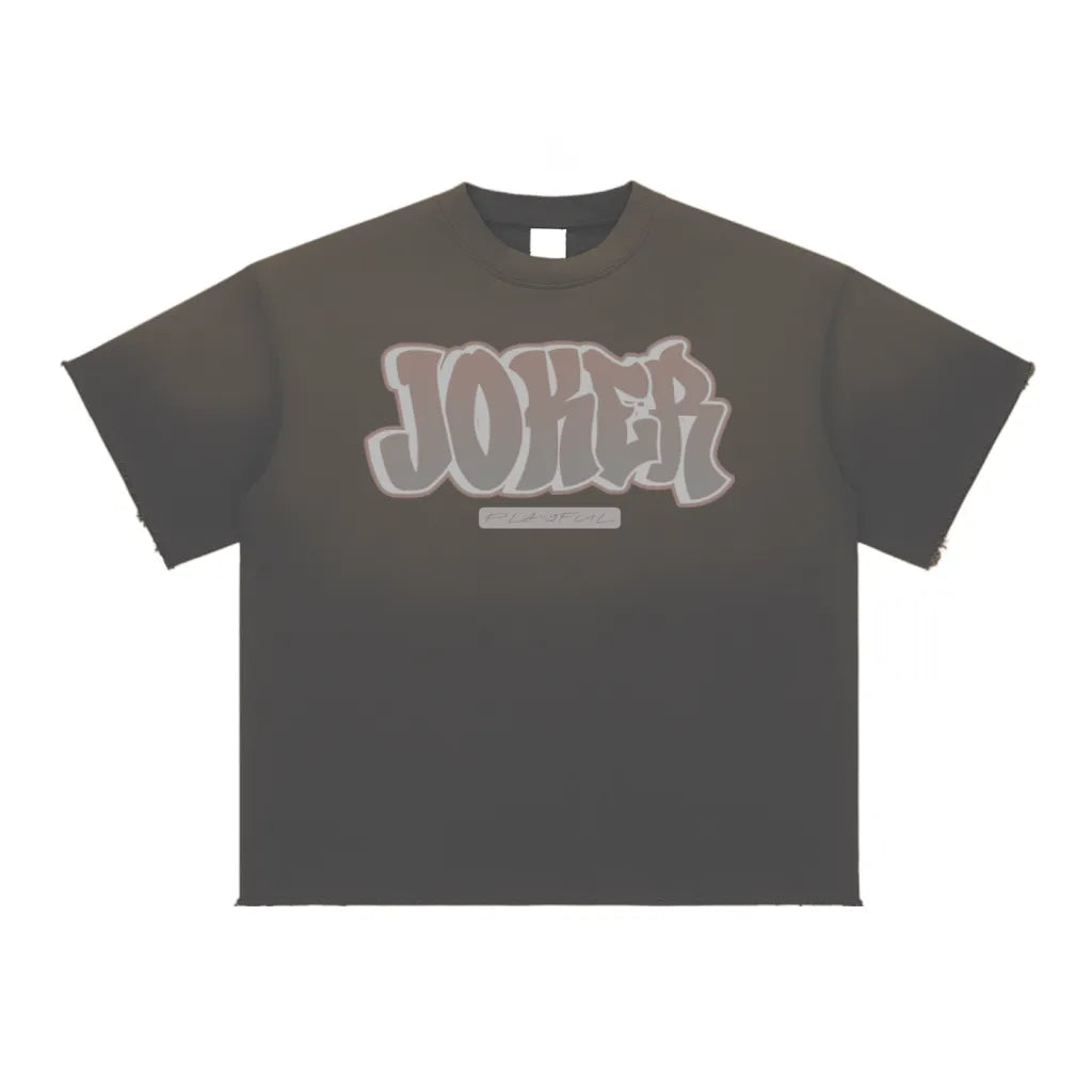 Sun Fade Raw Edge T-Shirt