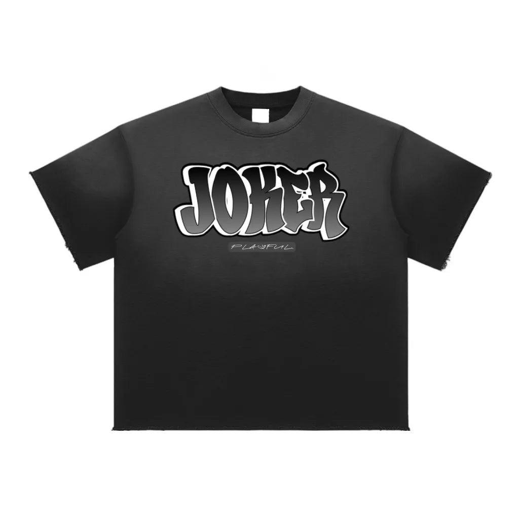 Sun Fade Raw Edge T-Shirt